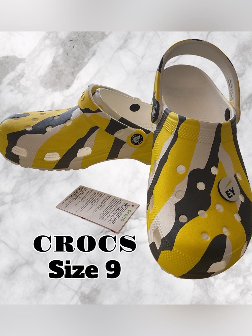 CROCS EY(Ernest Young) Shoes, NEW!